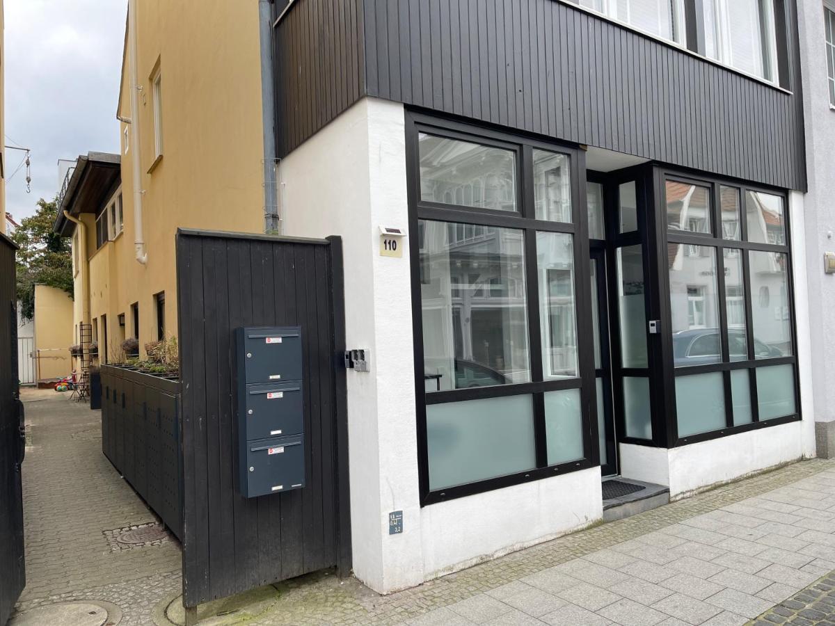Ferienwohnung Am Traveufer Lübeck Exterior foto